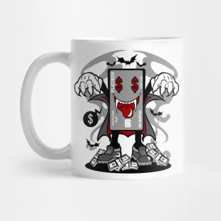 vampire credit card Mug